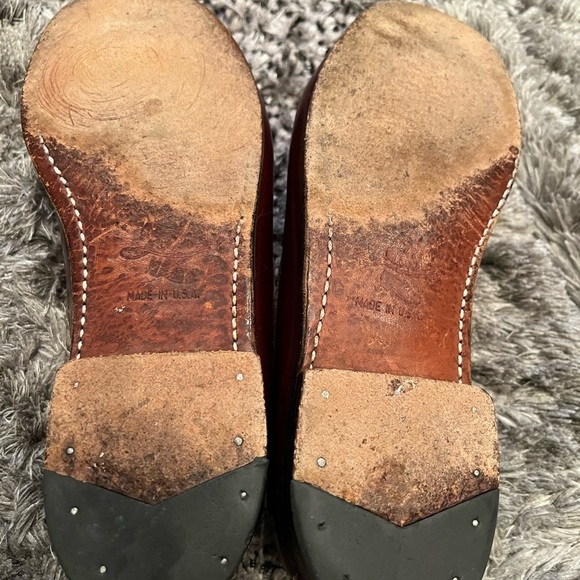 G H Bass & Co. Weejuns Men’s Leather Slip-on Penny Loafers Shoes Vintage main image 10